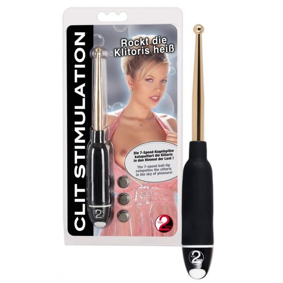 Вібратор для клітора точковий You2Toys, чорний Sex Aura