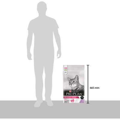 Сухой корм для кошек Purina Pro Plan Delicate Turkey со вкусом индейки 10 кг (7613033566509) | Зображення 7