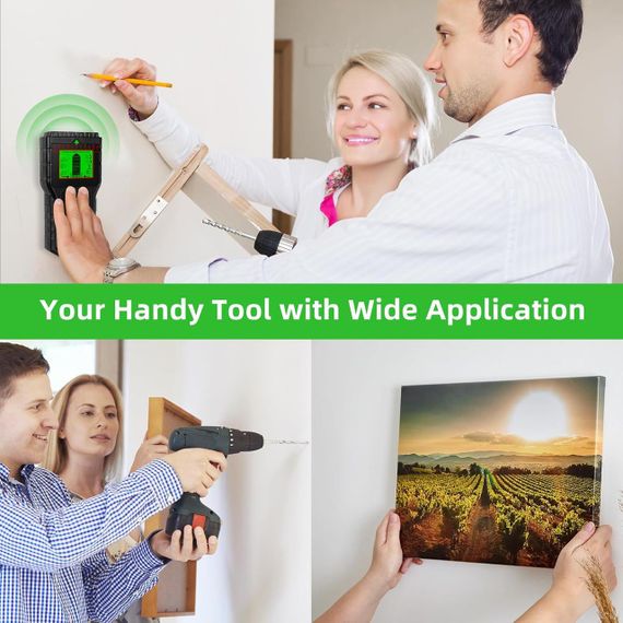 Детектор скрытой проводки, Детектор стоек, Детектор гвоздей | Зображення 1