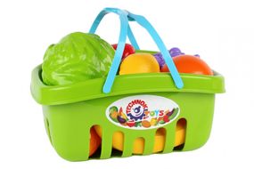 Ігровий набір продуктів 5354TXK в кошику  Зелений