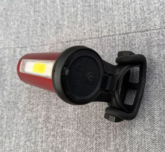 Велосипедная задняя фара мигалка Bike Light 246 вело подсветка несколько режимов | Зображення 5