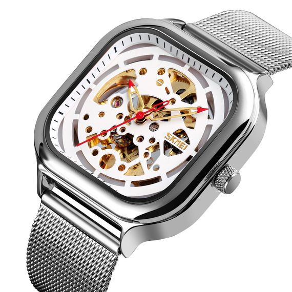 Чоловічий годинник Skmei 9184SI Silver | Зображення 1
