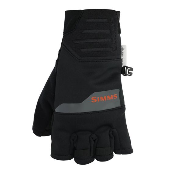 Рукавички Simms Windstopper Half Finger Glove Black L (13795-001-40) Рукавички зимові Рукавички для риболовлі | Зображення 1