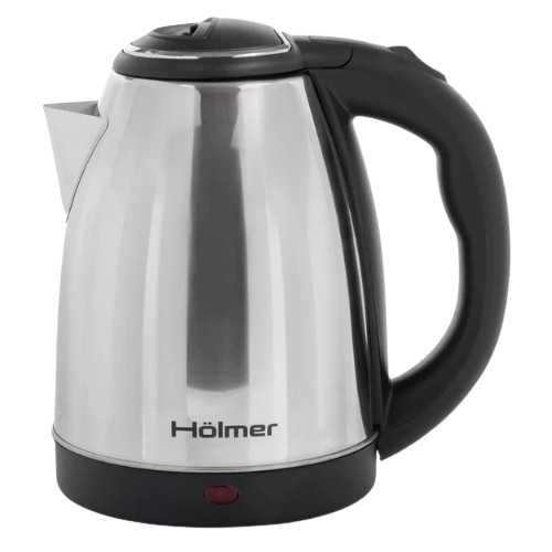 Електрочайник 1,8л 1500W нержавіюча сталь (диск) HKS-1102 Holmer