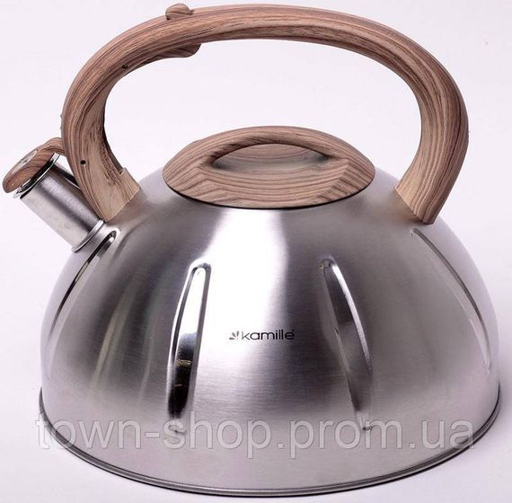Чайник Kamille Whistling Kettle 5л из нержавеющей стали со свистком KM-0698