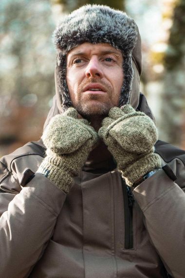 Шапка Toundra 500 для полювання, із штучного хутра - Коричнева - M/L | Зображення 8