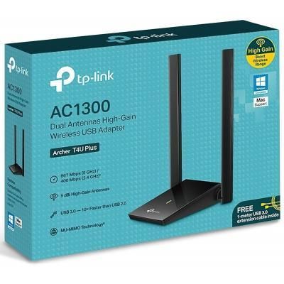 Сетевая карта Wi-Fi TP-Link Archer T4U plus (ARCHER-T4U-PLUS) | Зображення 3
