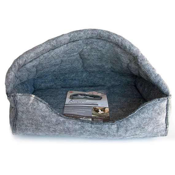 Домик для котов K&H Amazin’ Hooded 43 см х 33 см x 28 см, серый