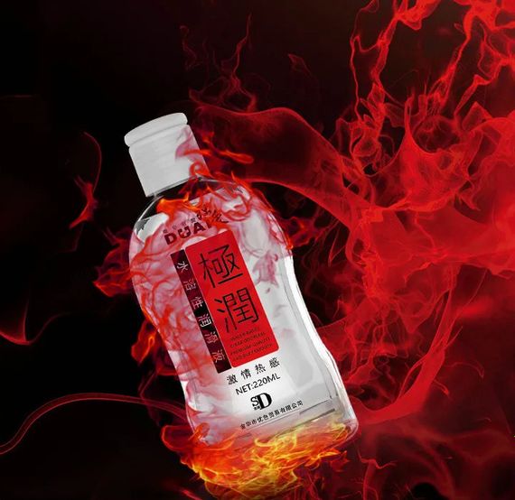 Змазка для сексу DUAI Red на водній основі 220 ml | Зображення 1