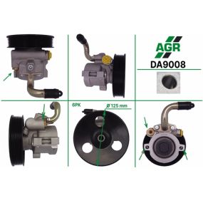 Насос ГУР новый CHEVROLET KALOS 05-, LACETTI 05-; DAEWOO KALOS 02-