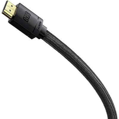 Кабель мультимедийный HDMI to HDMI 1.0m V2.1 Baseus (CAKGQ-J01) | Зображення 2
