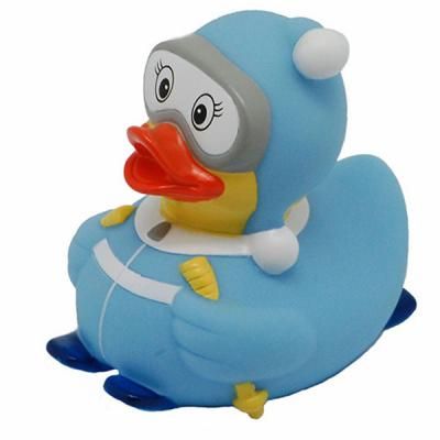 Игрушка для ванной Funny Ducks Лыжница утка (L1636) | Зображення 2