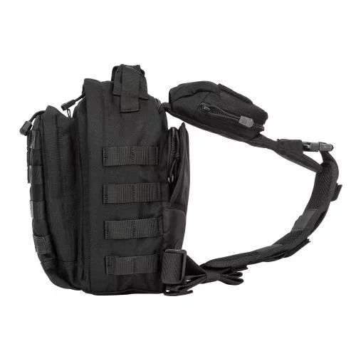 Тактична сумка-кобура 5.11 Tactical RUSH MOAB 6 Sling Pack 11L Колір Black компактна однолямкова сумка із системою MOLLE для EDC | Зображення 7