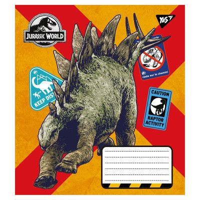 Тетрадь Yes А5 Jurassic world 18 листов, линия (766350) | Зображення 2