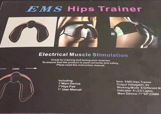 Тренажер-миостимулятор EMS Hips Trainer для ягодиц EL-534 | Зображення 2