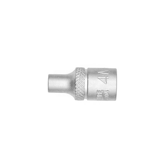 Головка торцева шестигранна, 1/4IN, коротка, SW4, RED STRIPE | Зображення 1