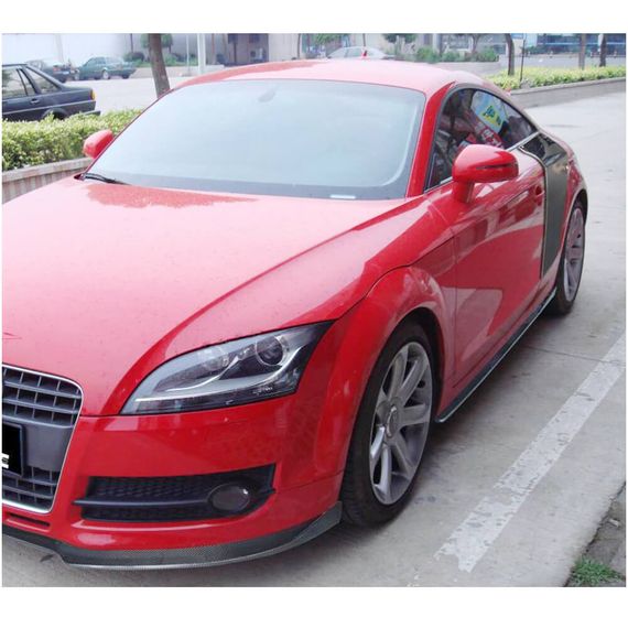 Боковые Пороги V1 (Карбон) для Ауди ТТ 2006-2014 гг | Зображення 1