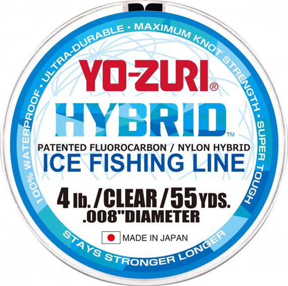 Леска YO-Zuri Hybrid Ice 50m 0.127mm 1lb