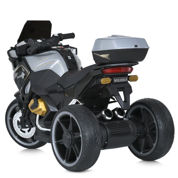 Дитячий електромобіль Мотоцикл M 5830EBLR-2 до 30 кг | Зображення 2