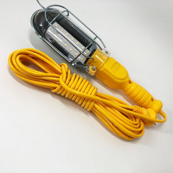 Ліхтар переносний WORKING PLD-9014 від мережі 220V, кабель 10м, гак для підвішування LM-35