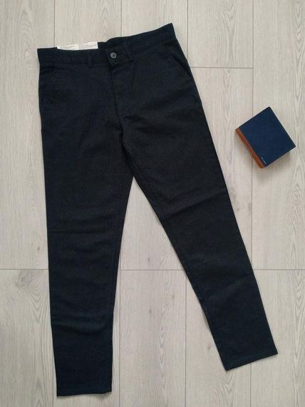 Чоловічі чорні класичні плотні брюки штани р. 30, 32 32