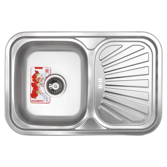 Майка кухонна Zerix Z7549-08-180D (decor) (ZX1607)