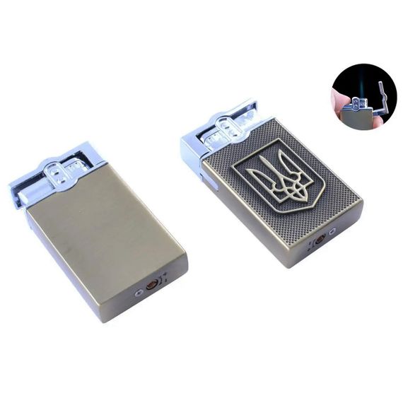 Запальнички подарунки для чоловіків, Запальнички газові ТУРБО, Запальничка подарункова сувенірна XQ-54 | Зображення 2