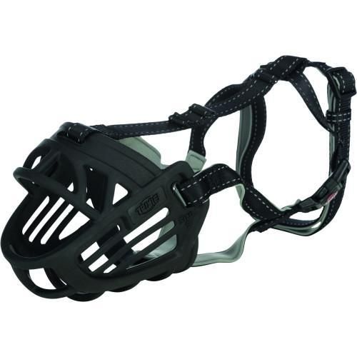 Намордник Trixie Muzzle Flex для собак, силиконовий, L-XL (чорний) | Зображення 9