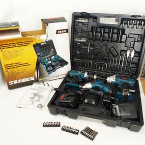 Набор аккумуляторных инструментов 24 В Boxer SR-033 набор гайковерт шуруповерт отвертка LO-38