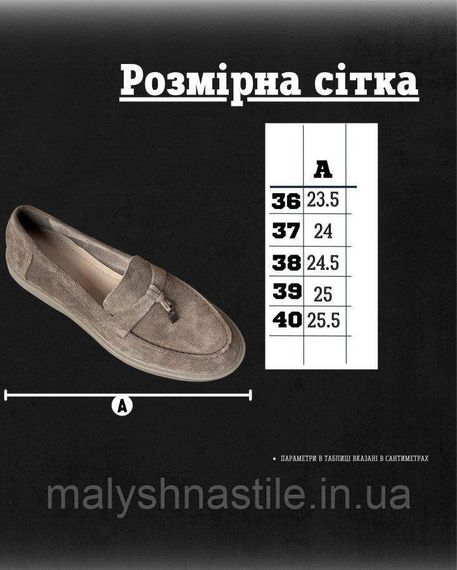 Женские лоферы seanly coffee ДЛ7296 | Зображення 5