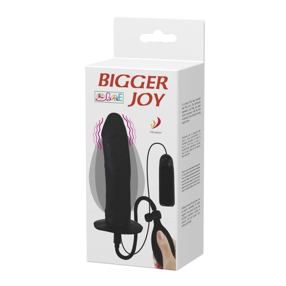Фалоімітатор - Bigger Joy Inflateable Vibrating Penis Sex Aura | Зображення 8
