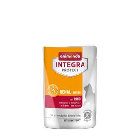 Вологий корм для котів із захворюваннями нирок Integra Protect Renal Pouches With Beef, 100 гр