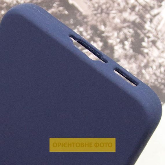 Чохол Silicone Cover Lakshmi Full Camera (AAA) для Samsung Galaxy S25 Edge Темно-синій / Midnight blue | Зображення 6