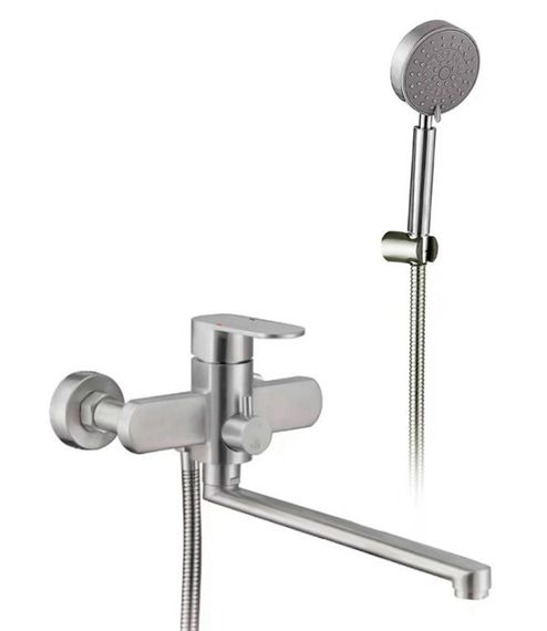 Змішувач для ванни Lidz Luna 005 LDLUN005NKS46093