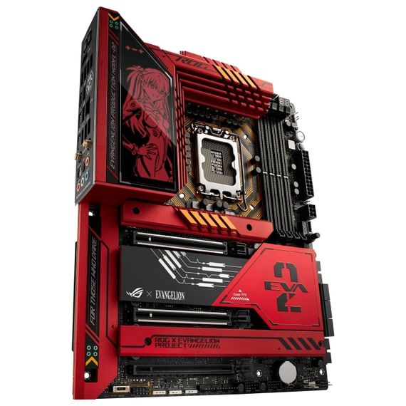 Материнcька плата ASUS ROG MAXIMUS Z790 HERO EVA-02 s1700 Z790 4xDDR5 M.2 HDMI USB Type-C Wi-Fi BT ATX (90MB1FL0-M0EAY0) | Зображення 4