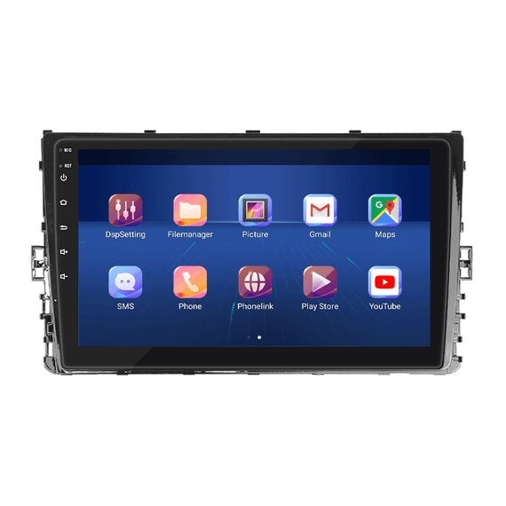 Штатная магнитола 9" Lesko для Volkswagen Polo VI (EU Market) 2017-2021 Top 4/32 4G WiFi GPS Вольксваген | Зображення 1