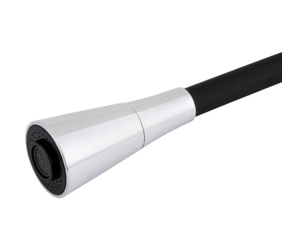 Змішувач для кухні Lidz Tani 007F3, Chrome/Black (k40) LDTAN007F3BCR37649 | Зображення 4