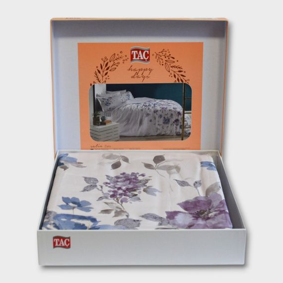 Постельное белье TAC Satin 200×220 см  Zaira | Зображення 1