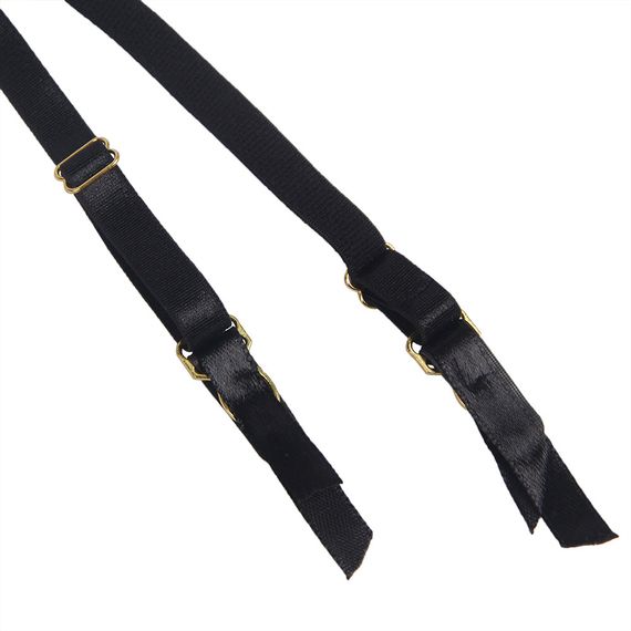 Пояс мереживний з підв'язками для панчіх Star Night з трусиками, чорний, XS-S sexstyle | Зображення 8