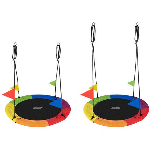 Садовые качели «Гнездо аиста» KRUZZEL 110 см, до 150 кг, для детей и взрослых | Зображення 5