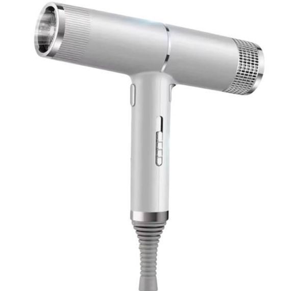 Фен стайлер професійний іонний Hairdryer Сірий