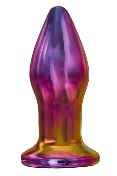 Анальна пробка із вібрацією скляна Dream Toys GLAMOUR GLASS PLUG Sex Aura | Зображення 1