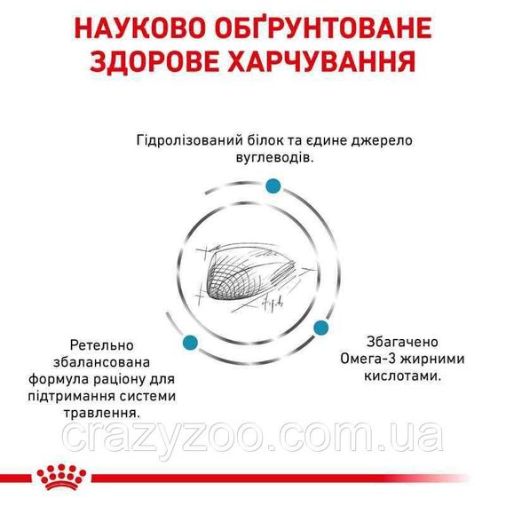 Сухий корм для котів Royal Canin Hypoallergenic 400 г 39020051 | Зображення 5