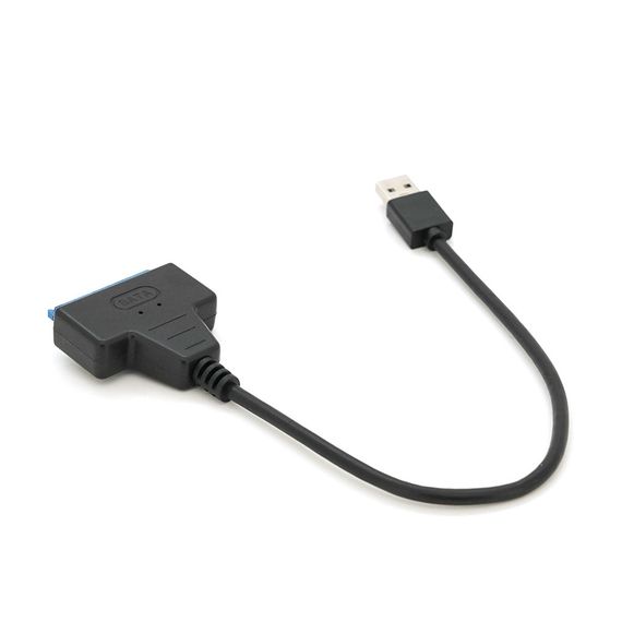 Кабель Usb 3.0 AM to SATA black 0.1m для HDD/SSD дисків | Зображення 1