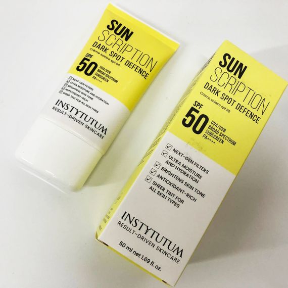 Сонцезахисний крем із освітлювальним ефектом Instytutum Sunscription Dark Spot Defence SPF 50, 50 мл | Зображення 3
