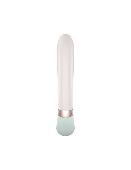 Смарт вібратор-кролик із підігрівом Satisfyer Heat Wave Mint | Зображення 1