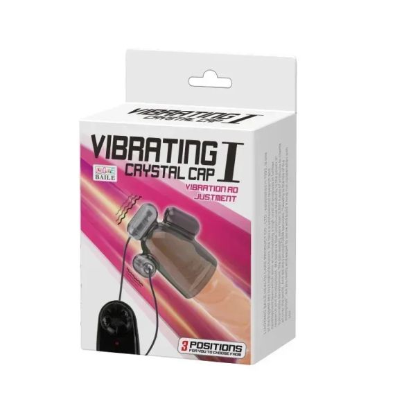 Насадка на пенис PRETTY LOVE VIBRATING CRISTAL CAP I vibration sexstyle | Зображення 8