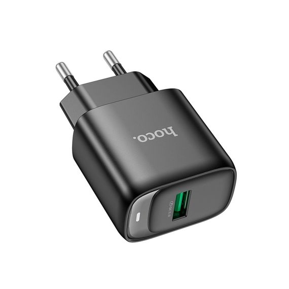 Мережевий зарядний пристрій Hoco C140A 1 USB QC 18W | Зображення 3