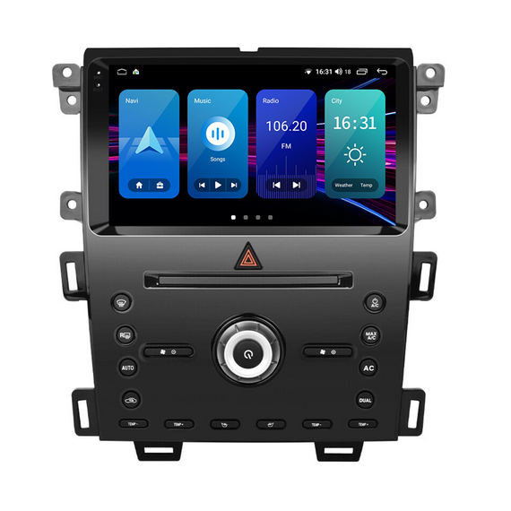 Штатна магнітола Torssen Ford Edge 2015-2018 NF9 з кнопками | Зображення 1