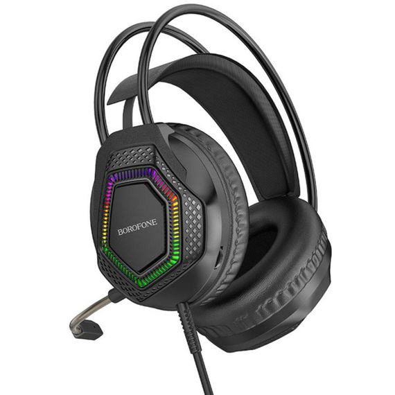 Навушники BOROFONE BO105 Thunder gaming headphones Black | Зображення 1